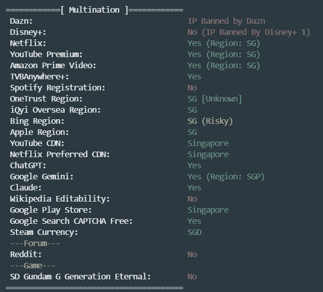 电信新加坡Vultr丢包率测试