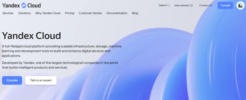 免费体验 Yandex Cloud 免费体验 Yandex Cloud