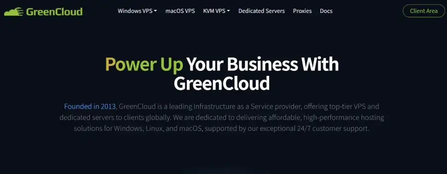 GreenCloud官网