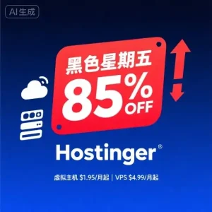 2025 年 Hostinger 黑色星期五
