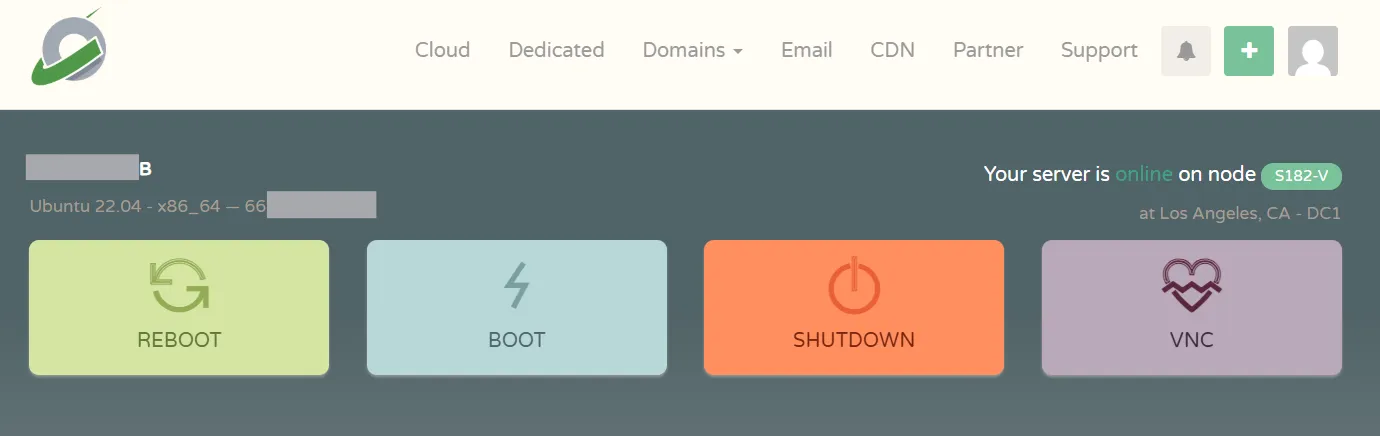 CloudCone Hypervisor 事故后重建成功