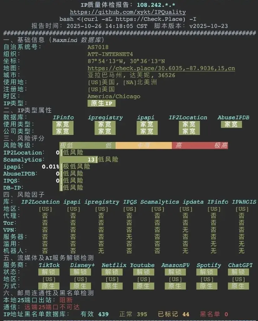 AaITR 怎么样:IP 质量检测 AaITR 怎么样:IP 质量检测