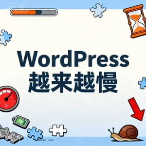 Wordpress 越来越慢